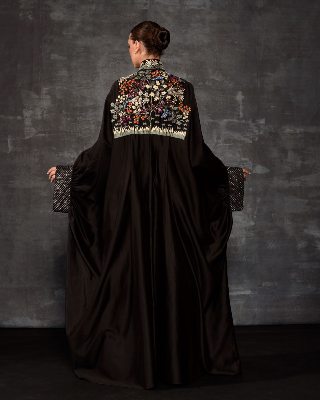 A multicolor work Embellished Abaya - samantchauhan Apparel & Accessories