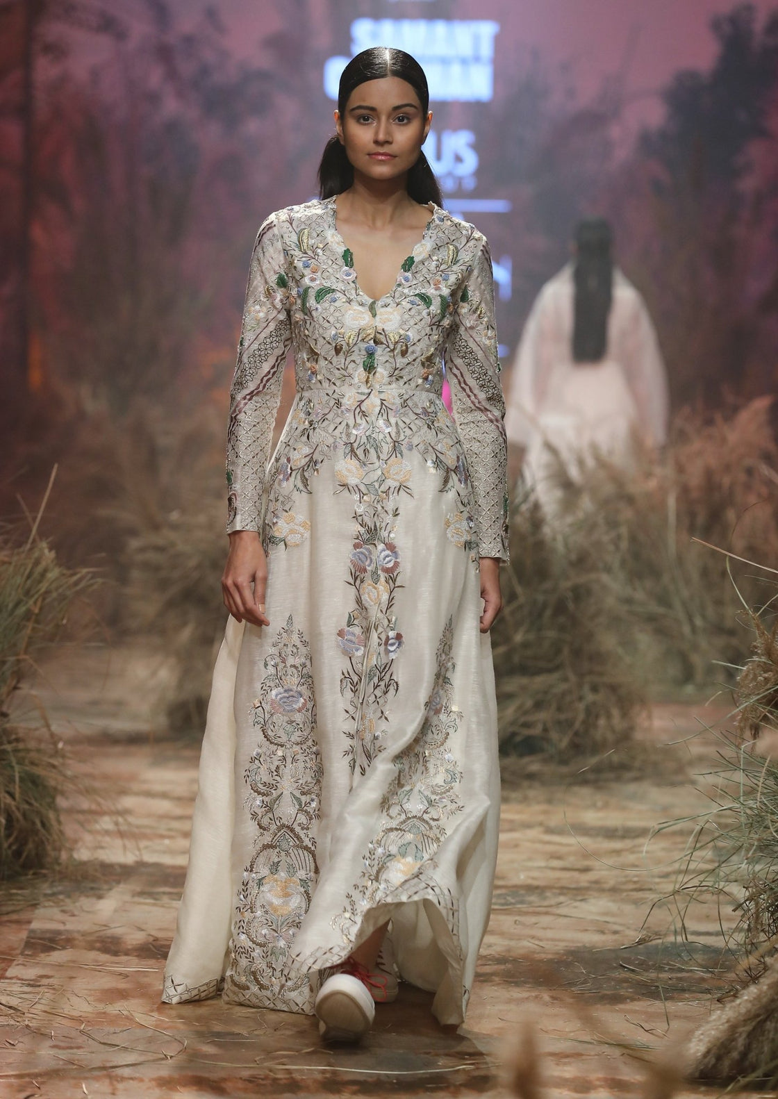 Embroidered Gown - samantchauhan