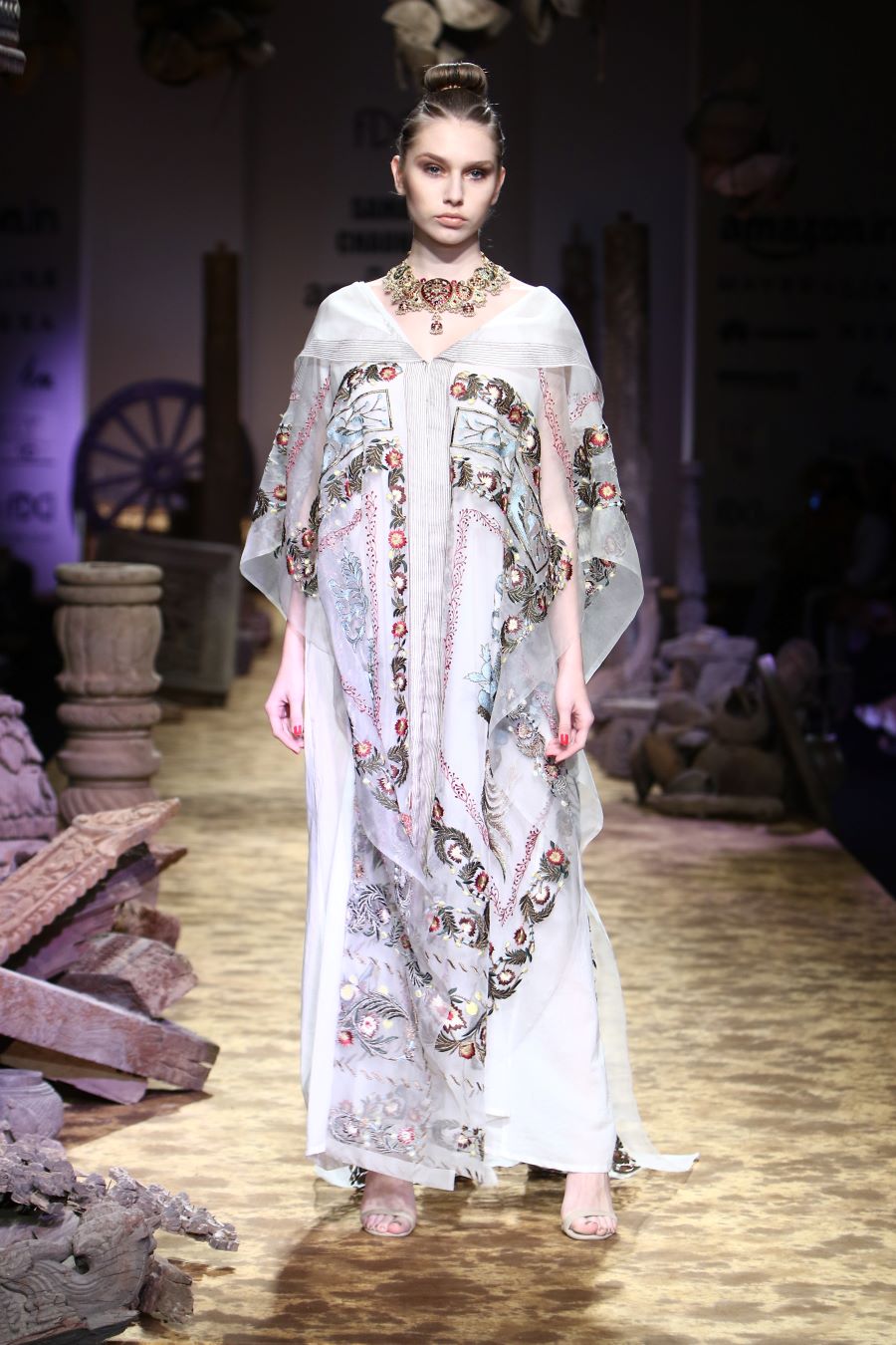 Embroidered Kaftan - samantchauhan