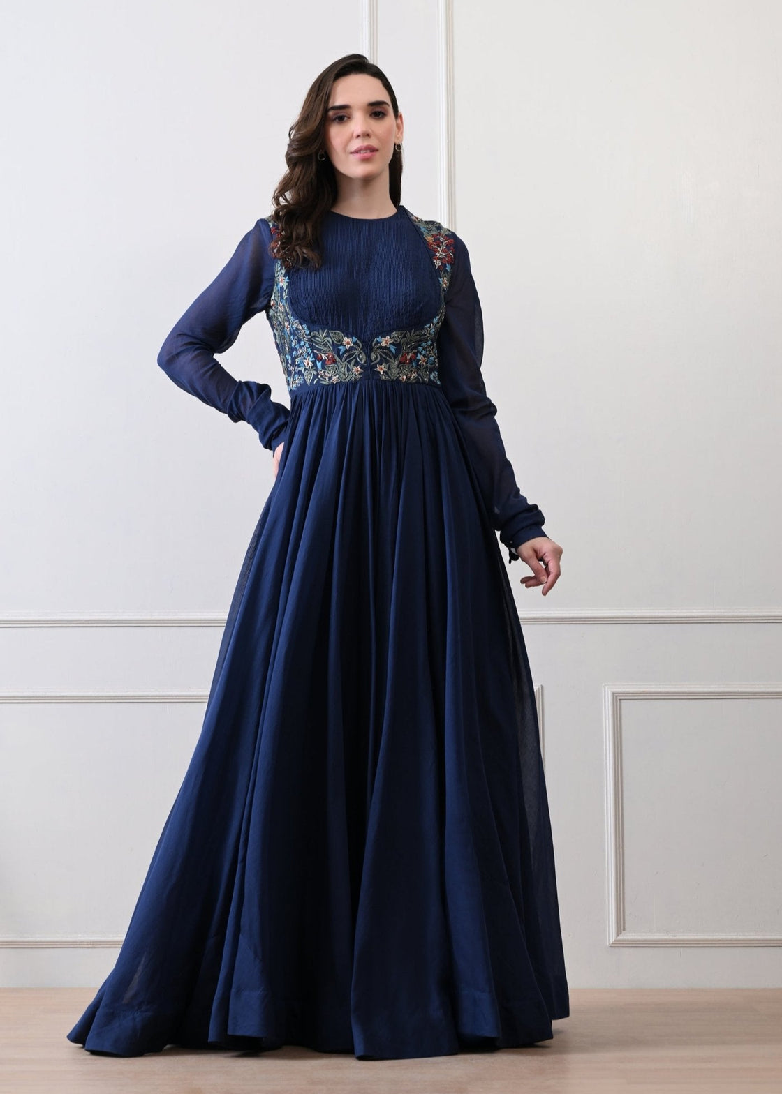 Fleur Royale Anarkali - samantchauhan Apparel & Accessories