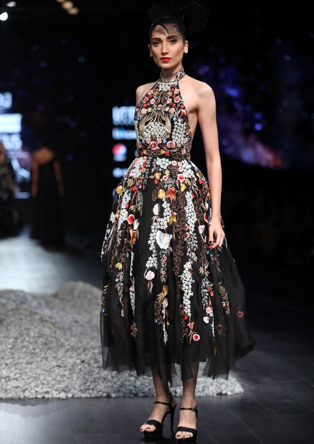 Halter neck gown - samantchauhan