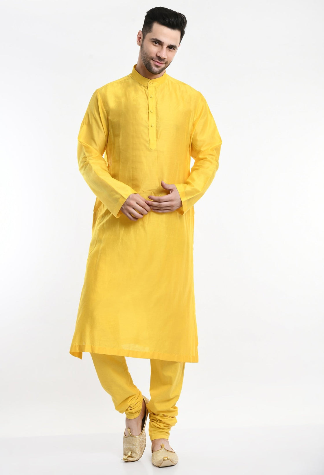 Kurta & Churidar set topped with a waist coat. - samantchauhan Apparel & Accessories