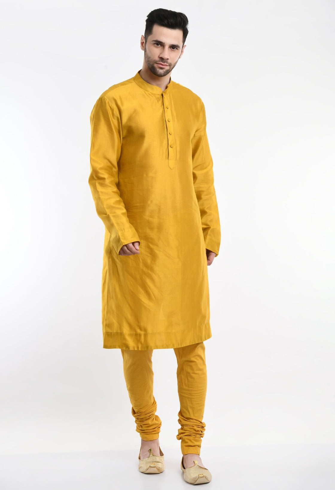 Kurta & Churidar set topped with a waist coat. - samantchauhan Apparel & Accessories