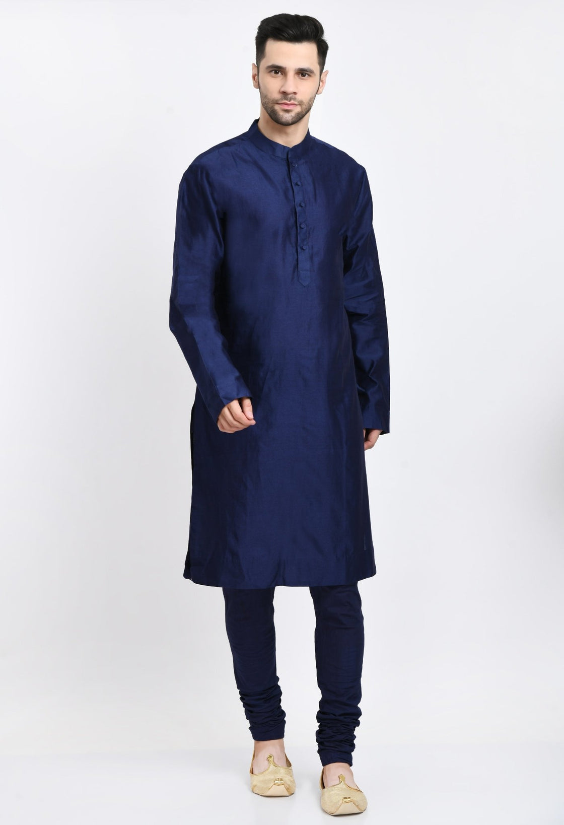 Kurta & Churidar set topped with a waist coat - samantchauhan Apparel & Accessories