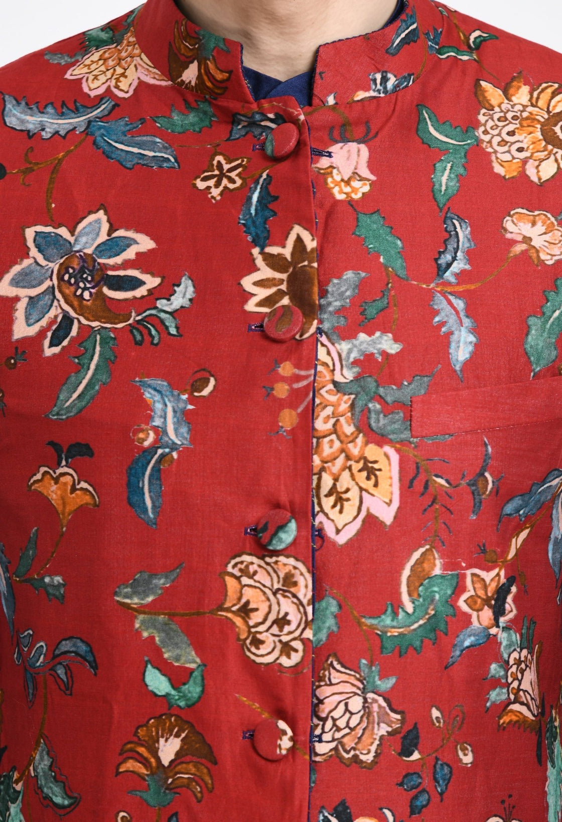 Kurta & Churidar set topped with a waist coat - samantchauhan Apparel & Accessories