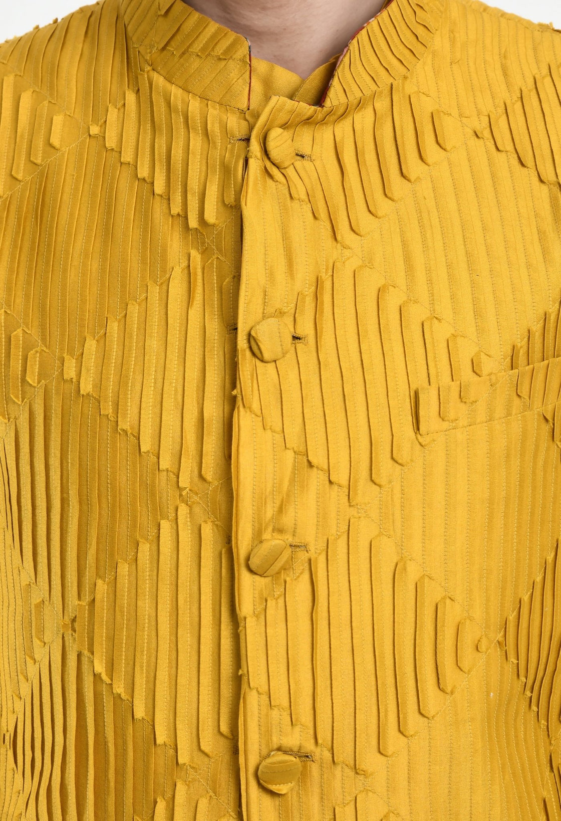 Kurta & Churidar set topped with a waist coat. - samantchauhan Apparel & Accessories