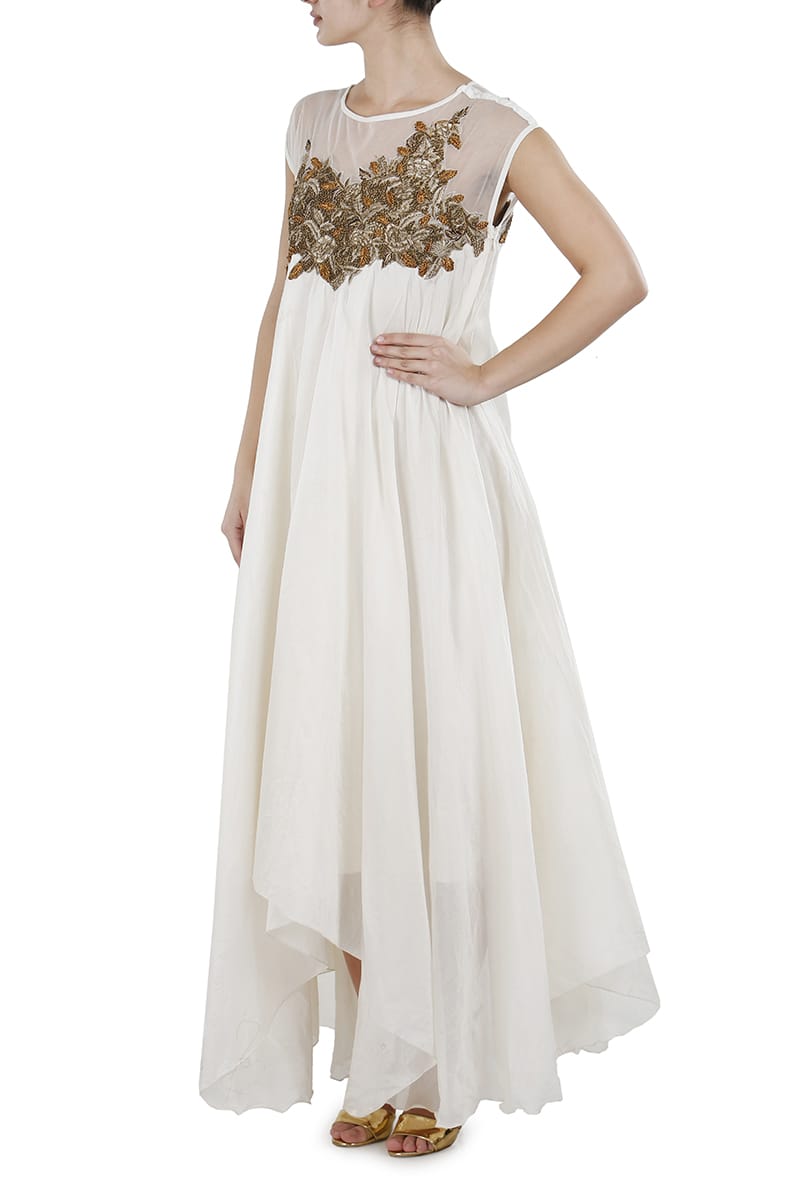 Asymmetric Comfort - fit Dress - samantchauhan