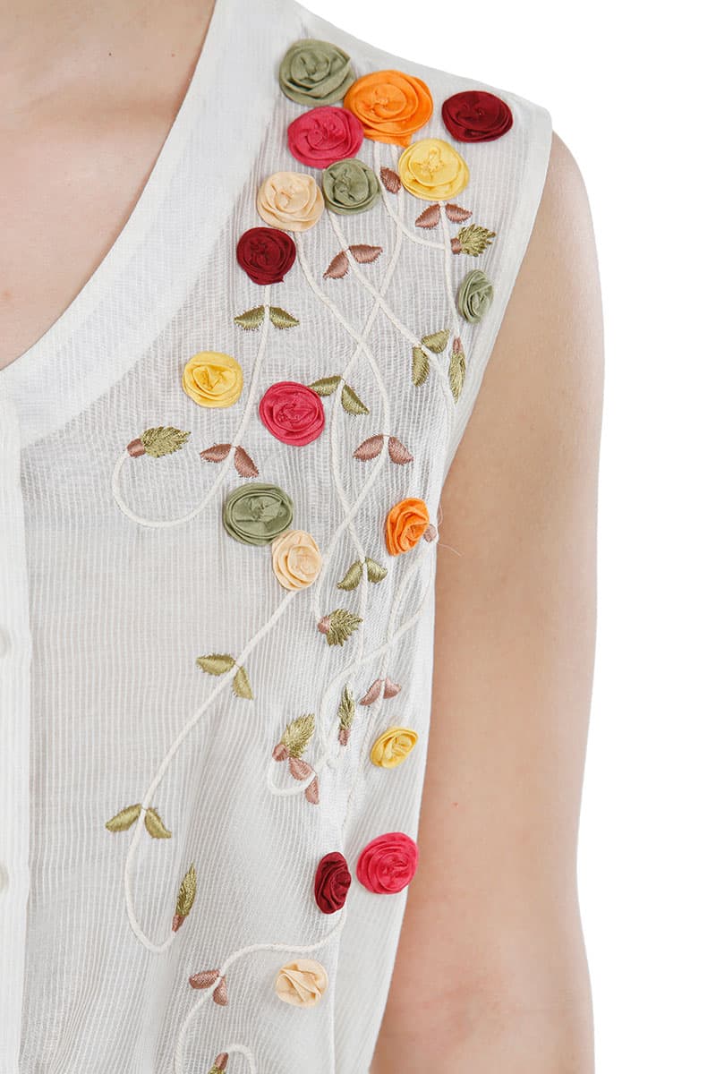 Asymmetric front Tie - up Dress - samantchauhan