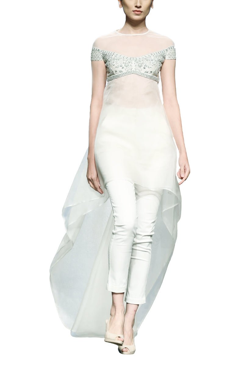 Asymmetric Top & Pants - samantchauhan