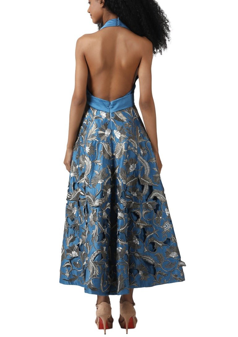 Backless neck gown - samantchauhan