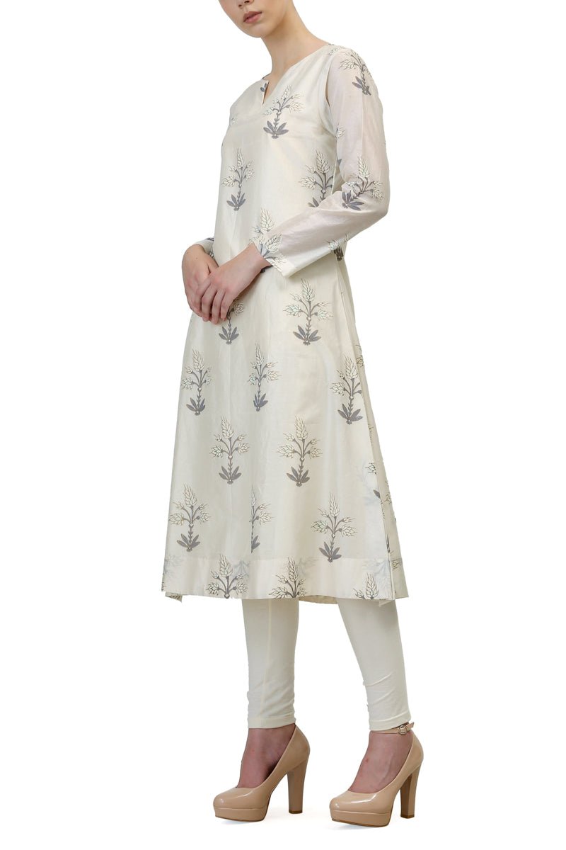 Block Printed Kurta - samantchauhan