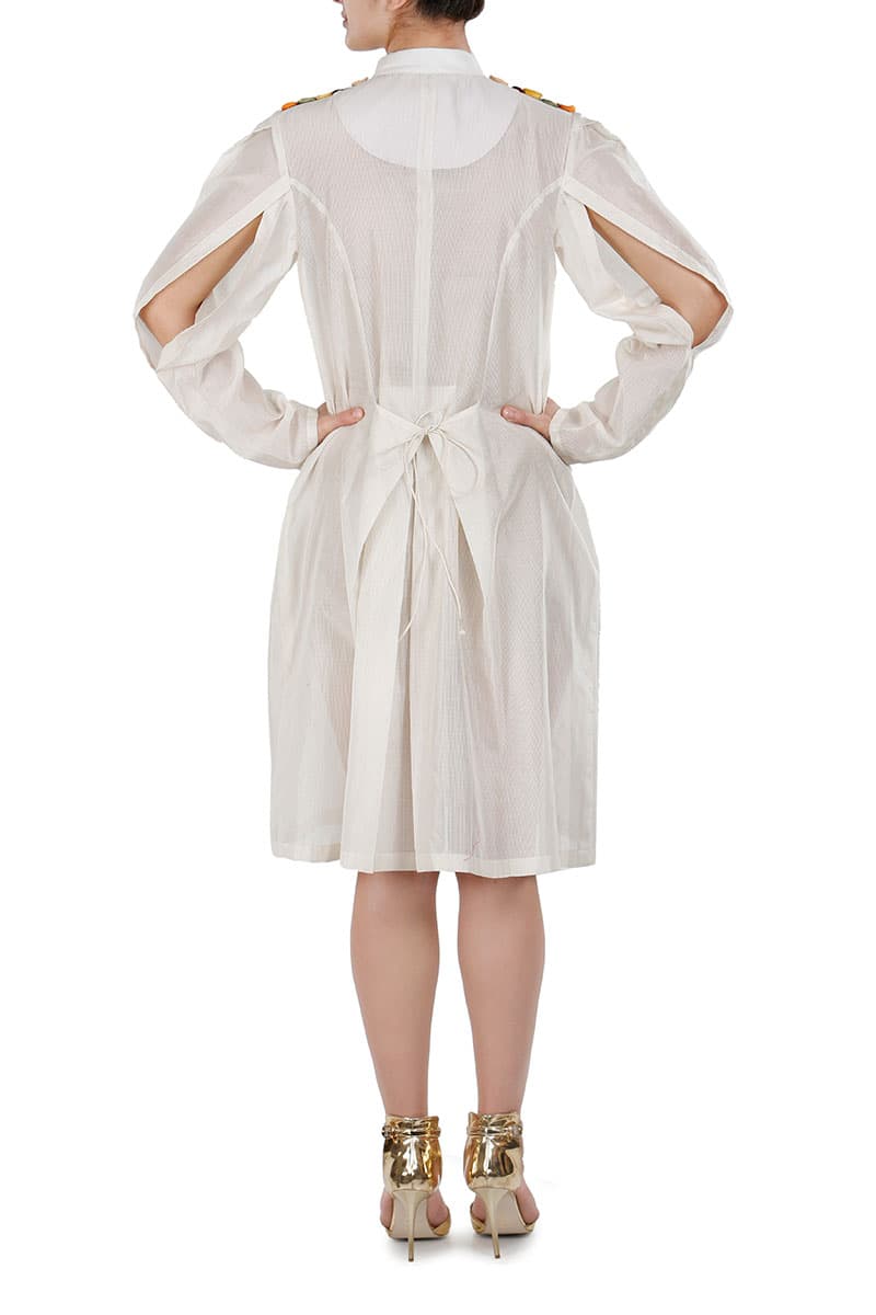 Button Down Shirt Dress - samantchauhan