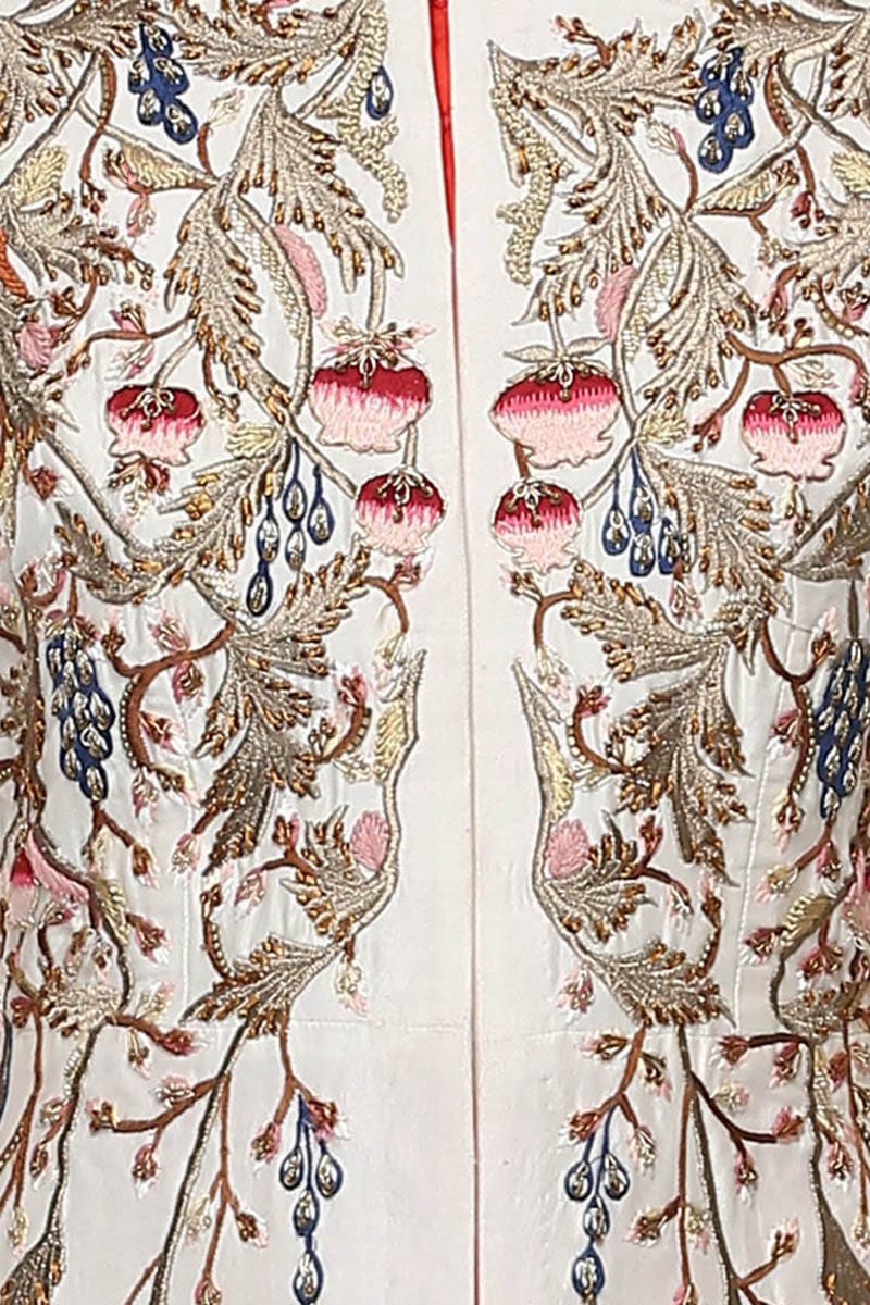 Collared Jacket Kurta & Palazzo - samantchauhan