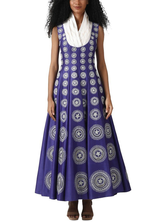 Cowl neck gown - samantchauhan