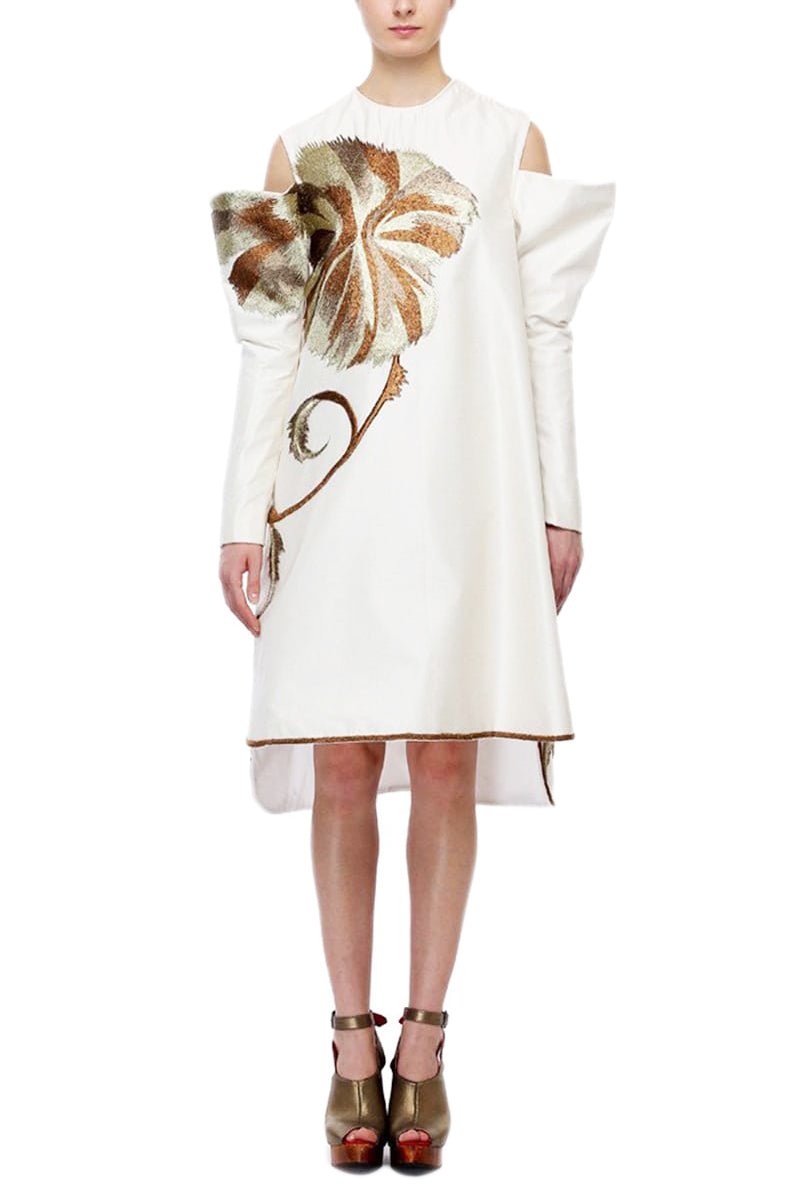 Cut - Out Sleeves Dress - samantchauhan