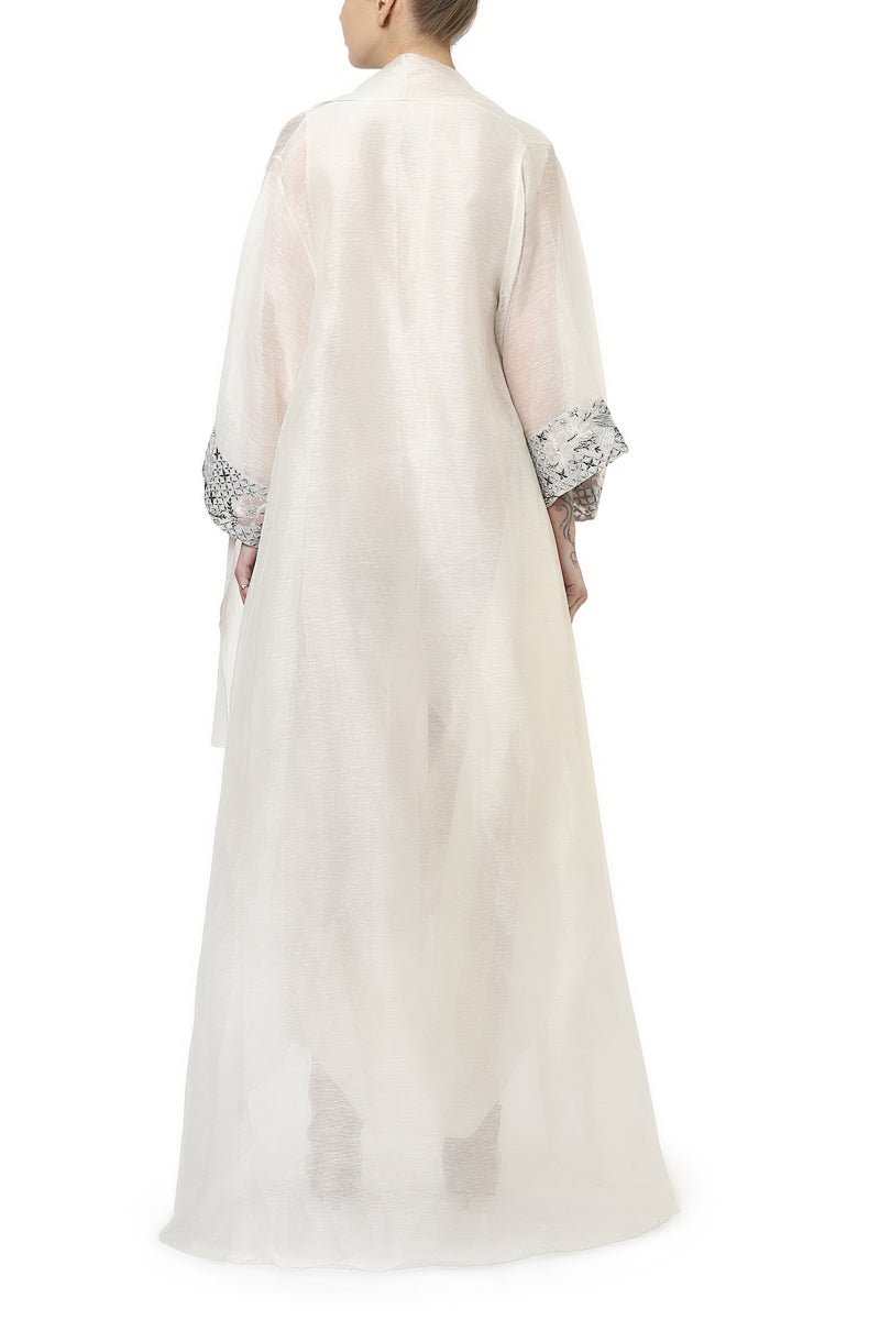 Draped Inner Dress & Long Jacket - samantchauhan