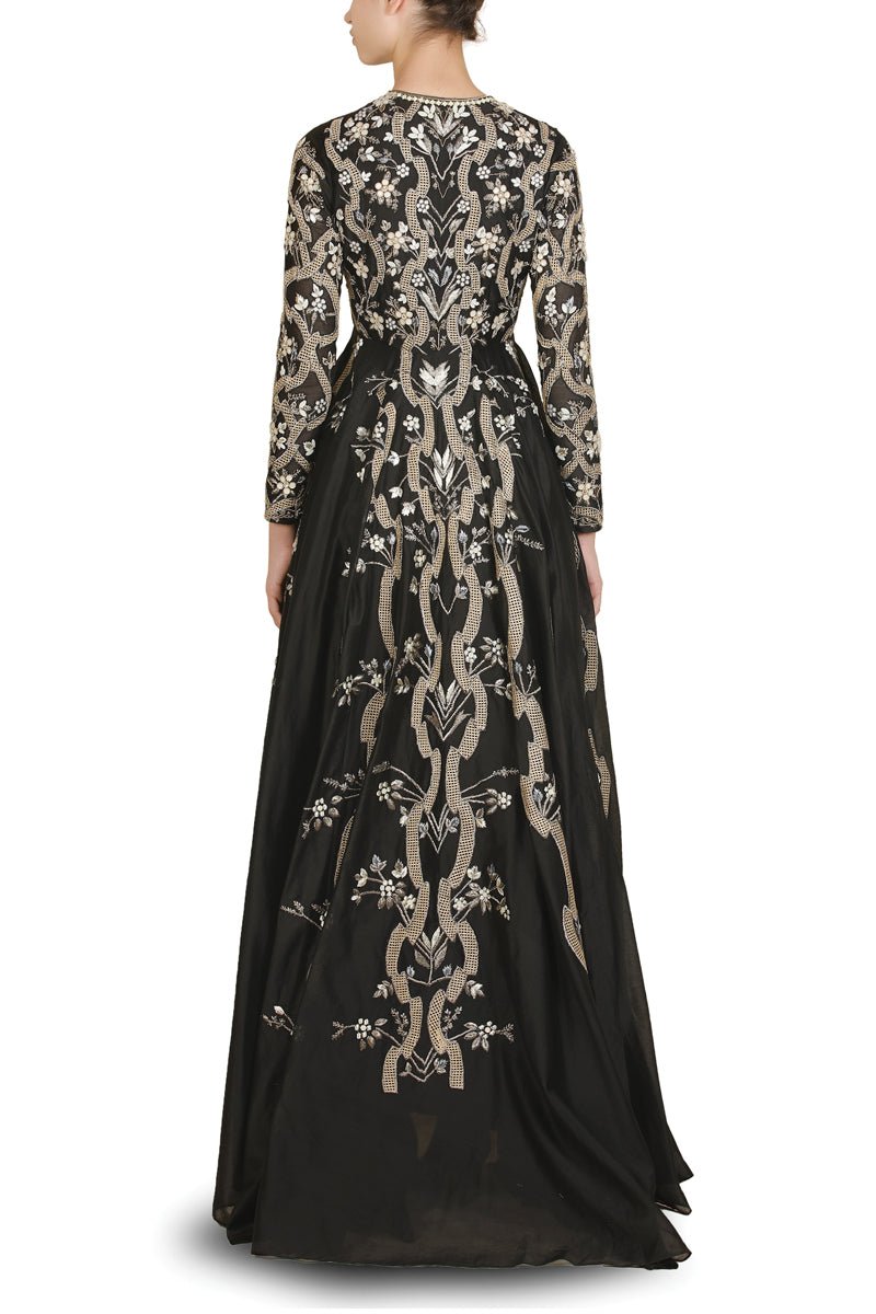 Embriodered Gown - samantchauhan