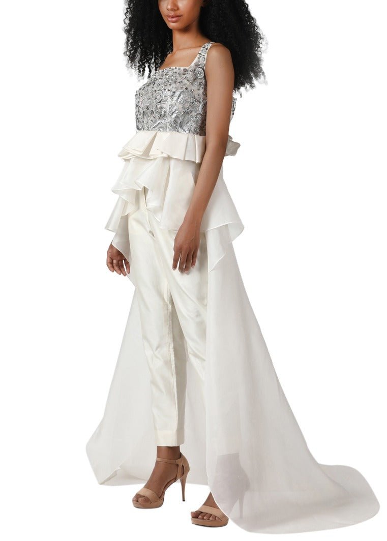 EMBROIDED TRAIL TOP - samantchauhan