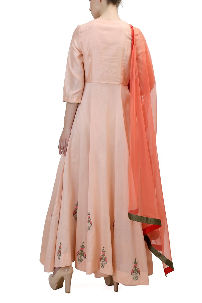 Embroidered Angarakha Kurta - samantchauhan