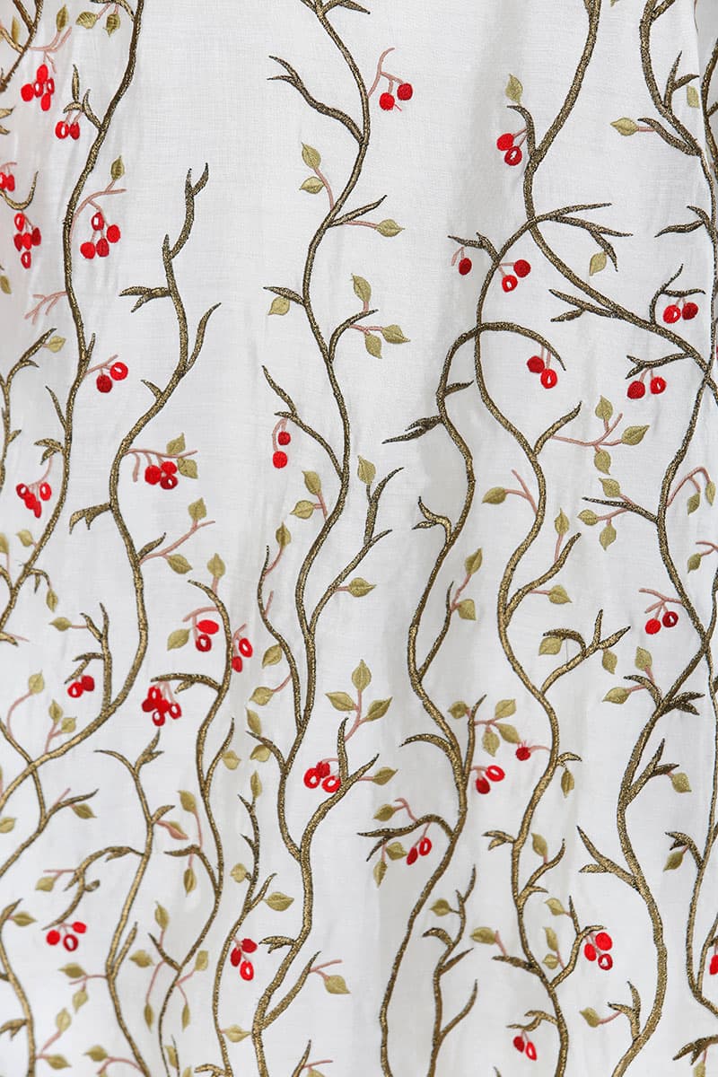 Embroidered Angarakha style Kurta - samantchauhan