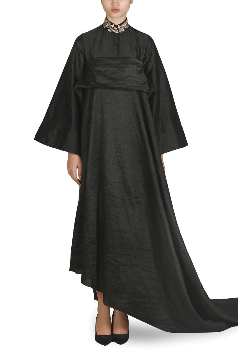 Embroidered Collar Dress - samantchauhan