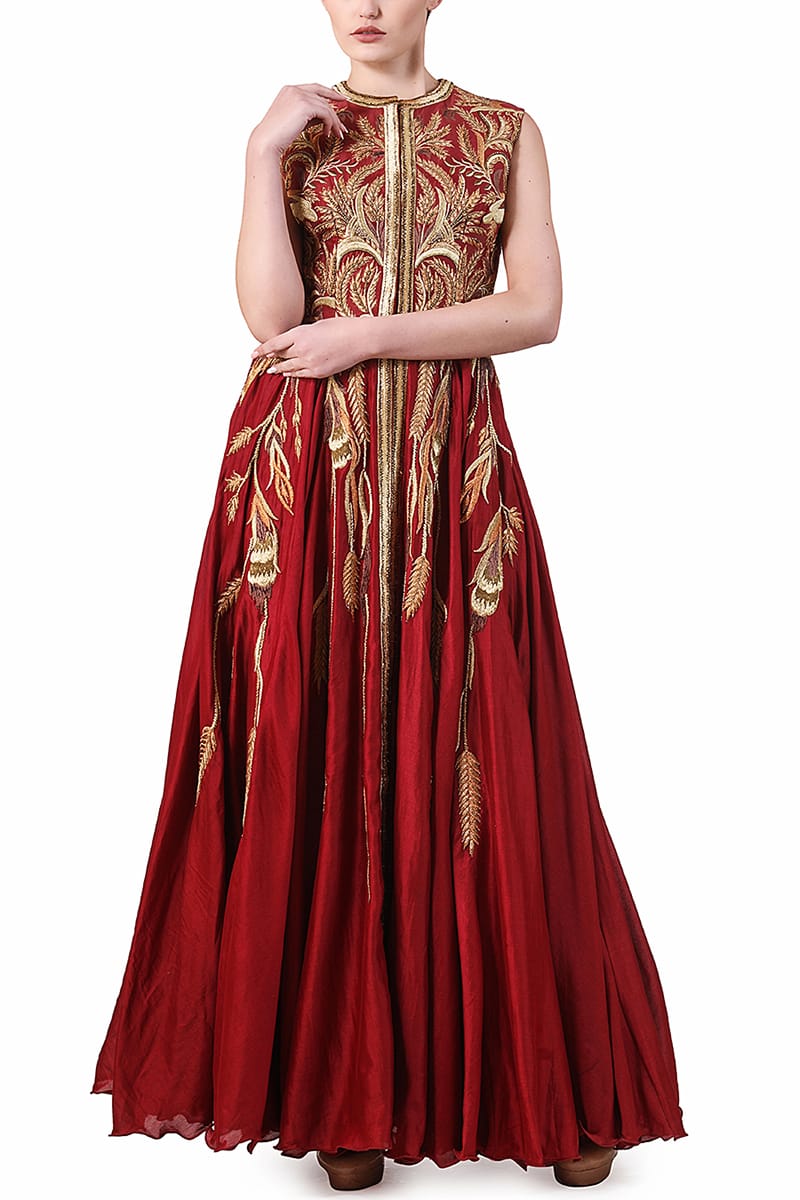Embroidered dress - samantchauhan
