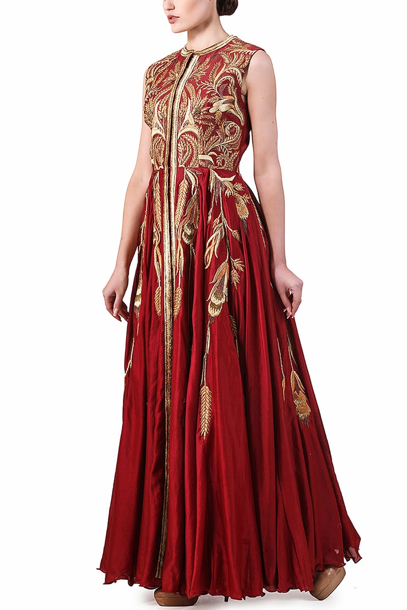 Embroidered dress - samantchauhan