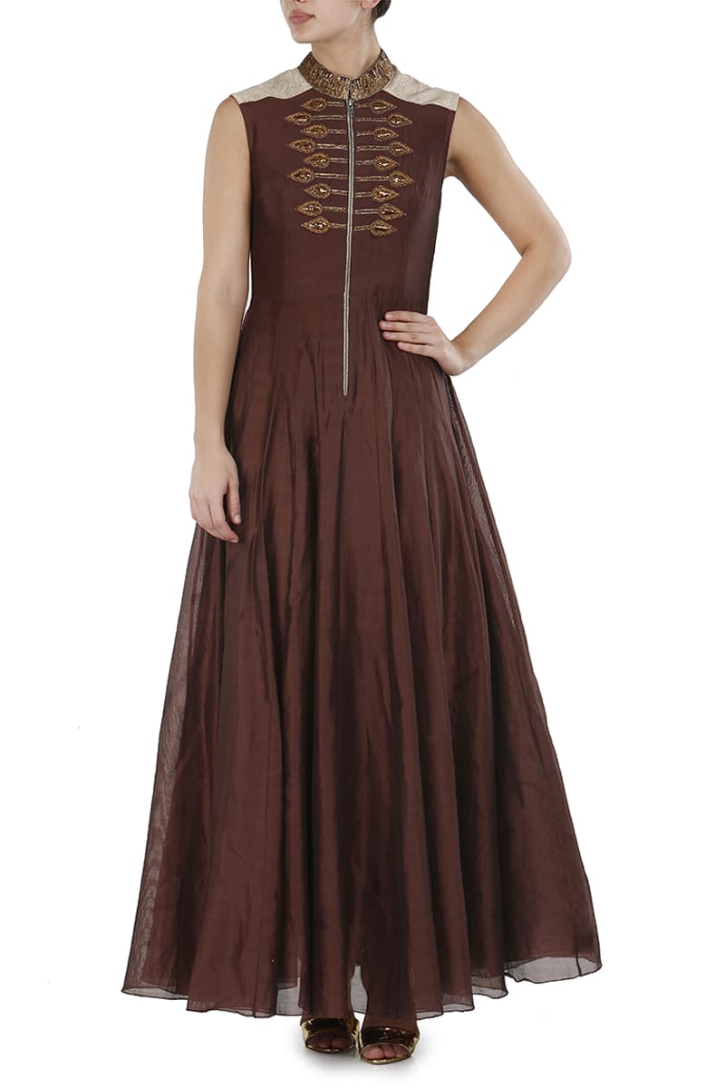 Embroidered Gown - samantchauhan