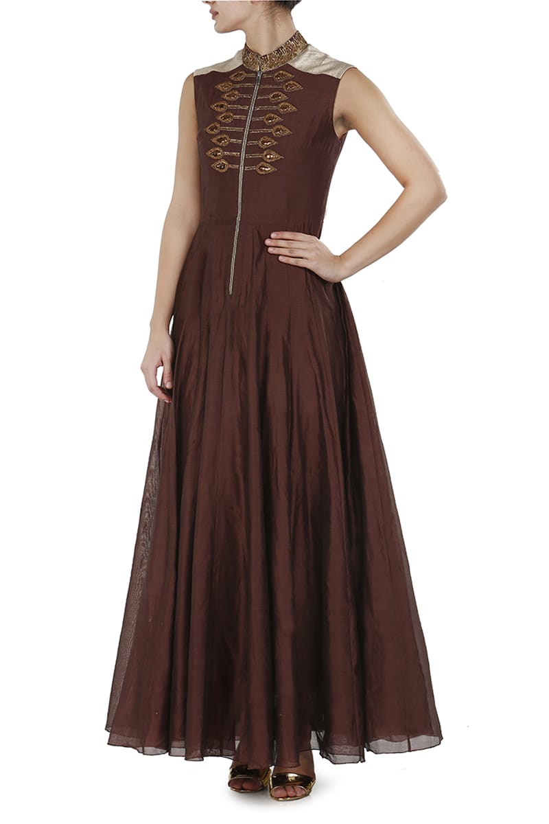 Embroidered Gown - samantchauhan