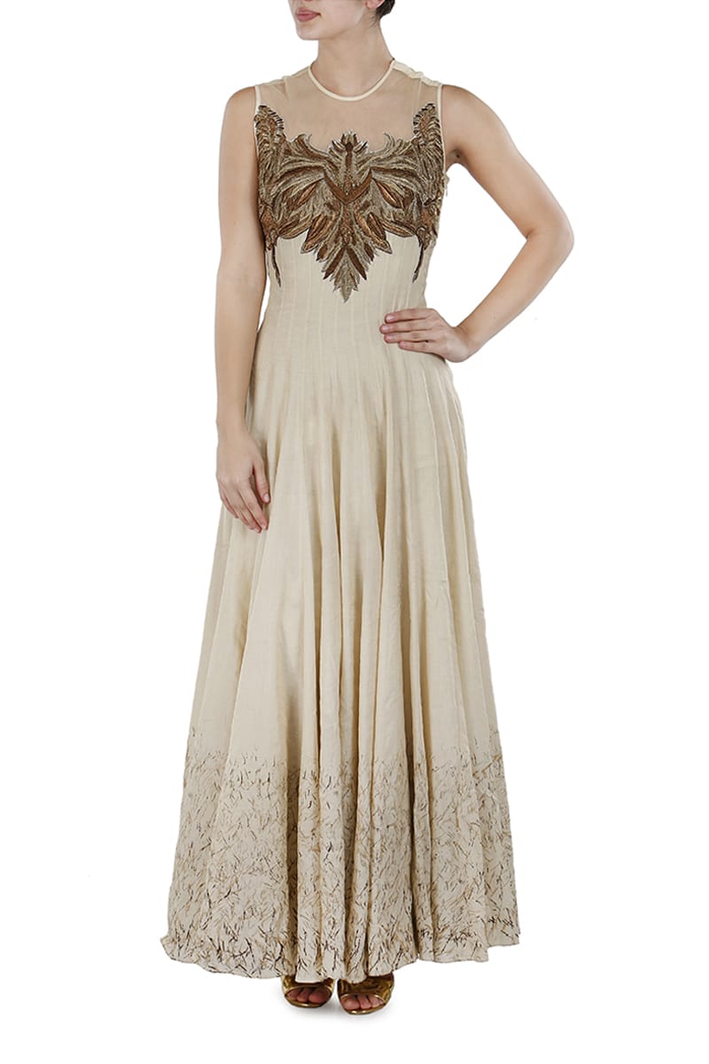 Embroidered Gown - samantchauhan