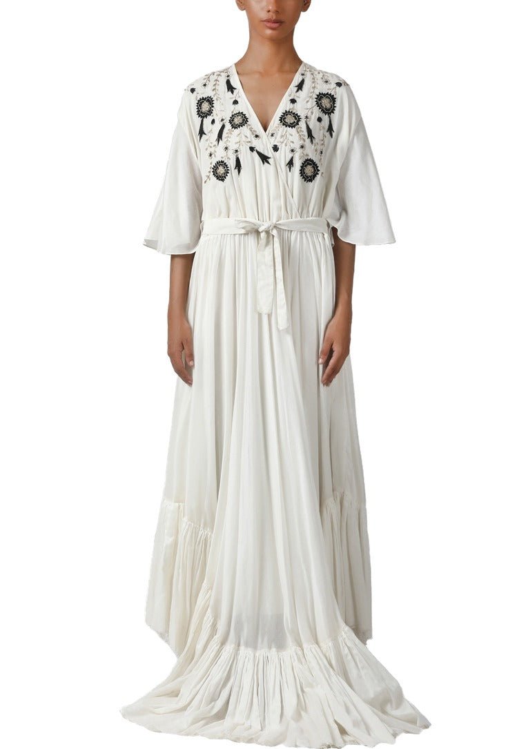Embroidered Kaftan - samantchauhan