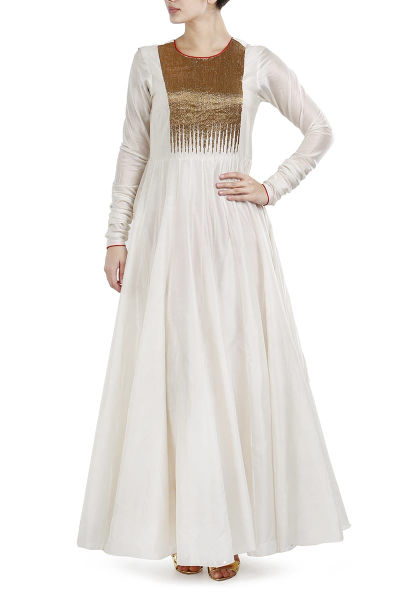 Embroidered Kurta - samantchauhan