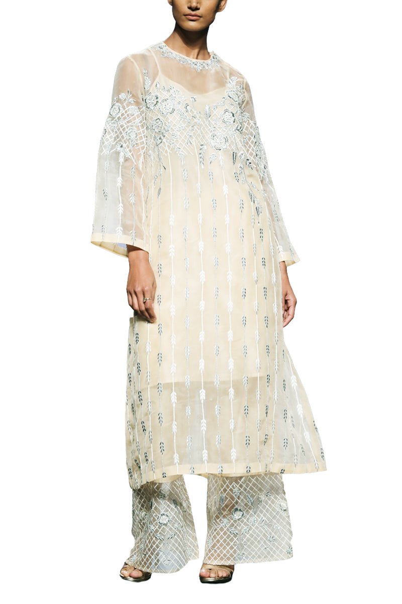 Embroidered Kurta & Pants - samantchauhan