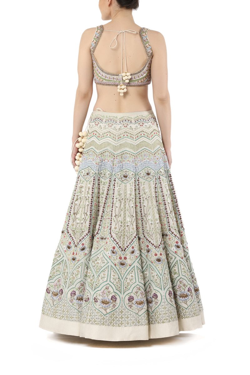 Embroidered Lehenga Set - samantchauhan
