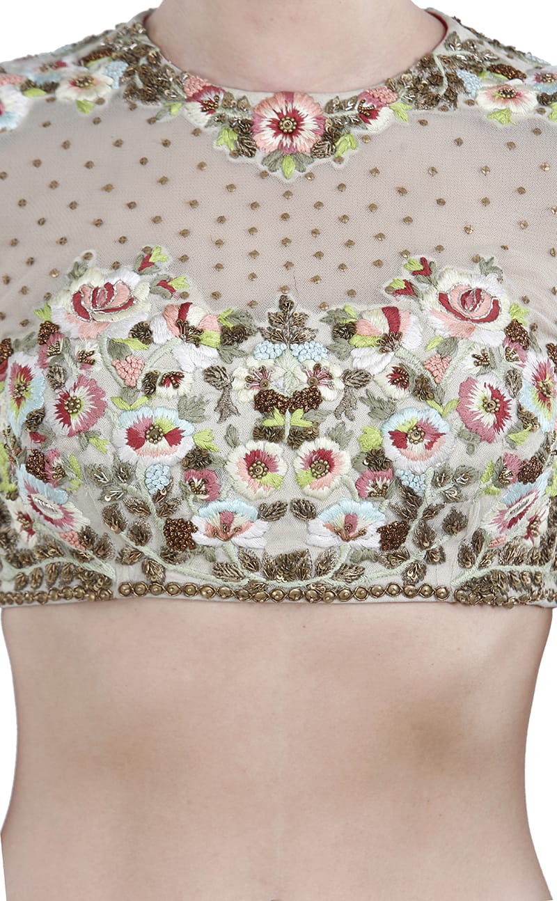 Embroidered Lehenga set - samantchauhan