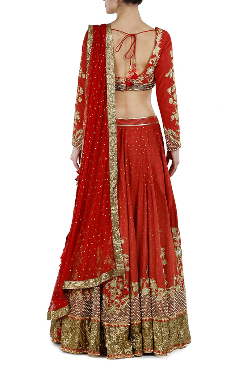 Embroidered Lehenga set - samantchauhan