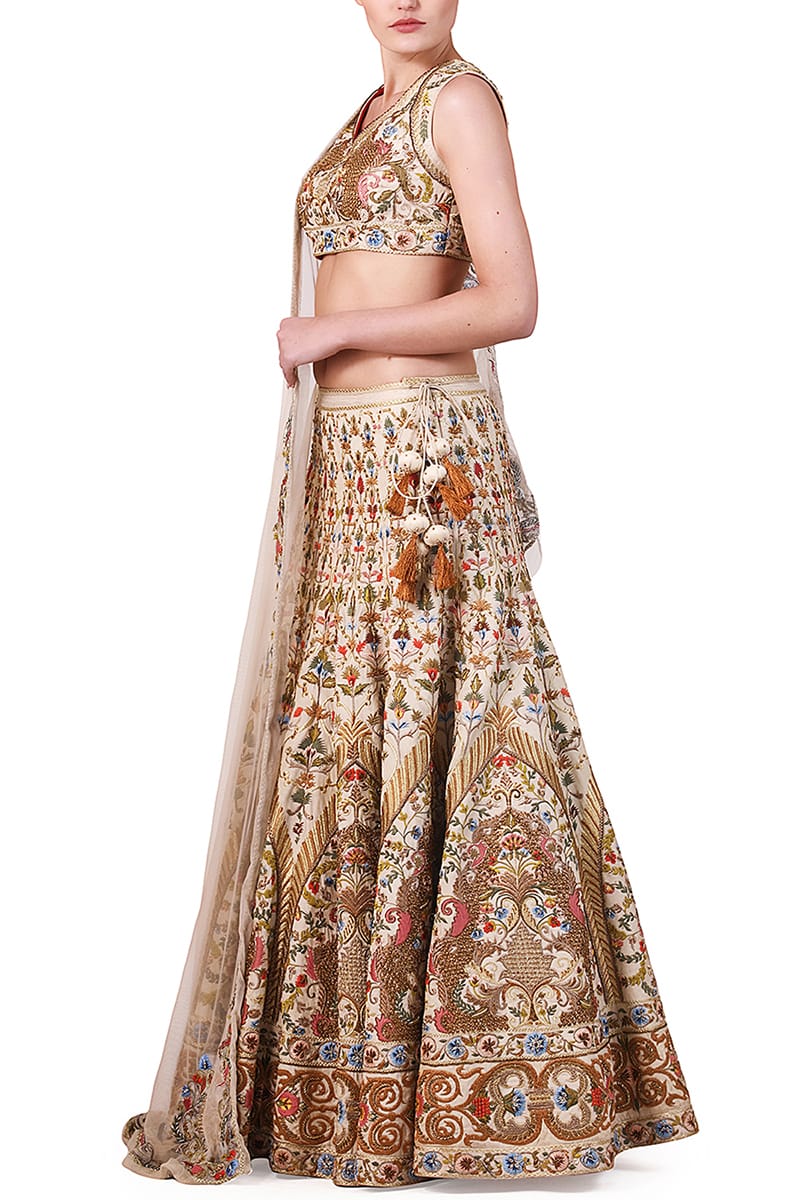 Embroidered Lehenga set - samantchauhan