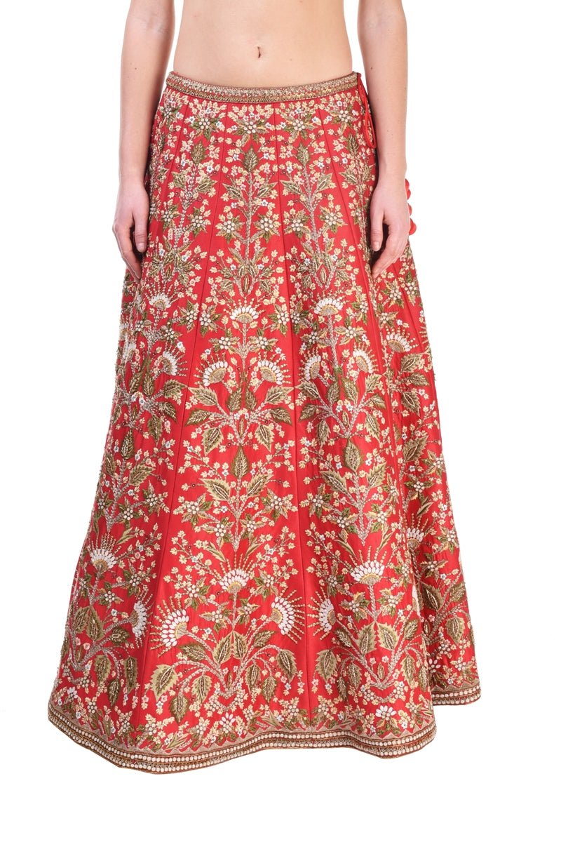 Embroidered Lehenga set - samantchauhan