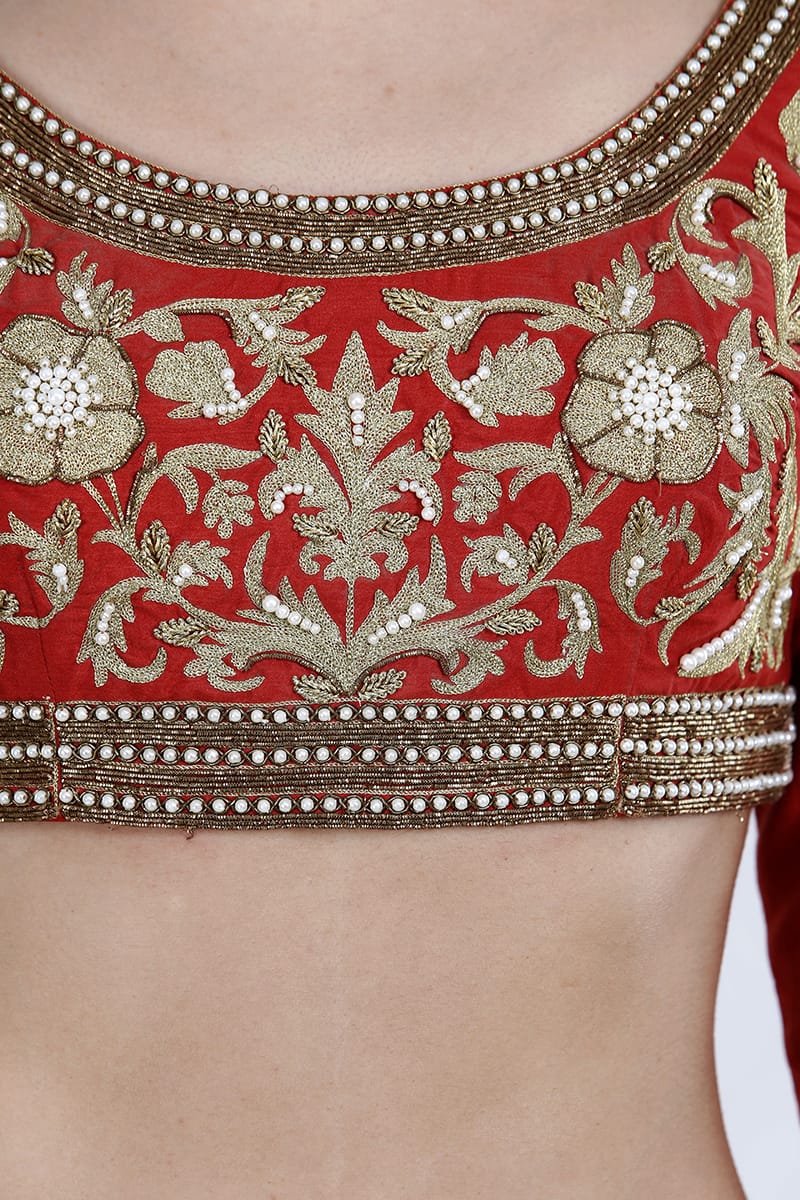 Embroidered Lehenga set - samantchauhan