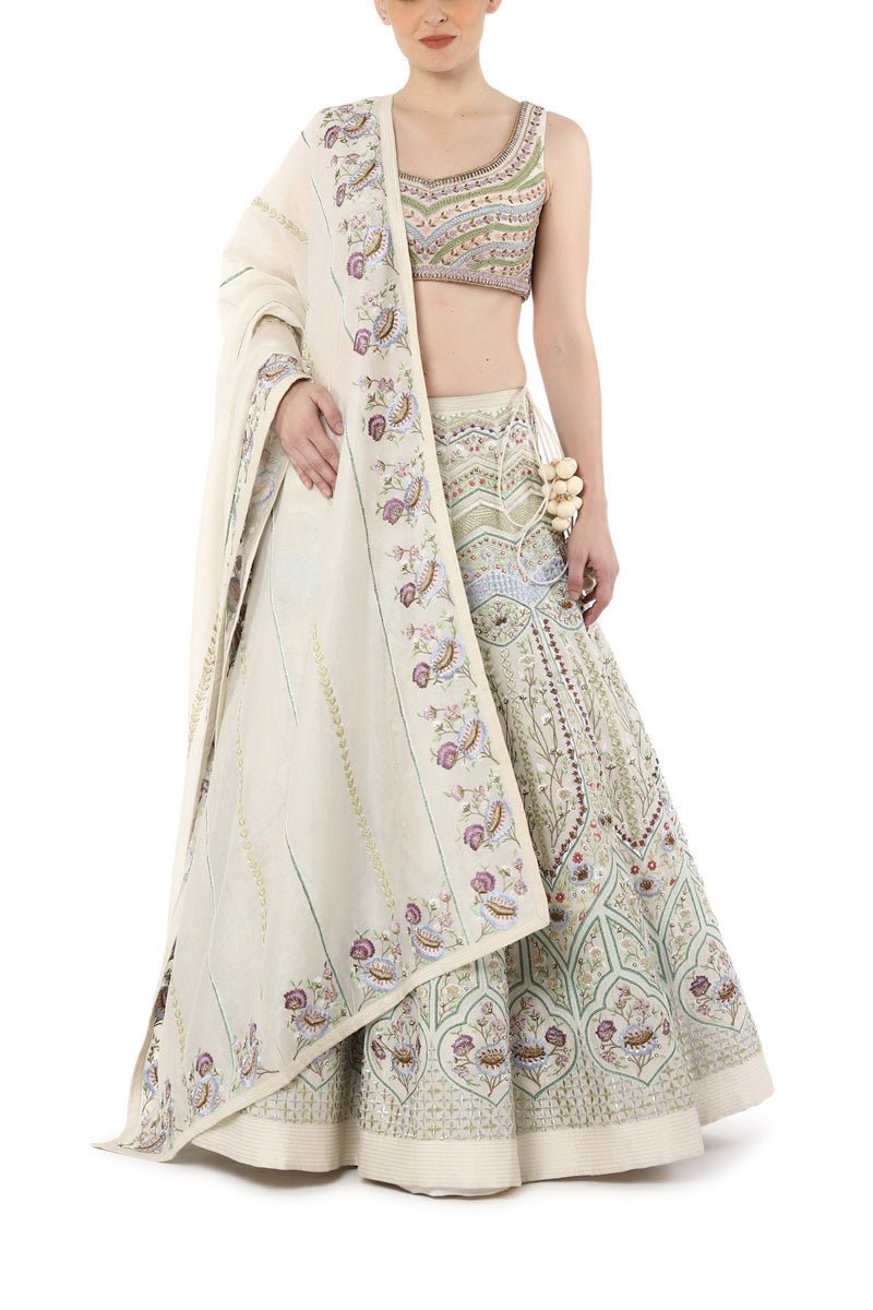 Embroidered Lehenga Set - samantchauhan