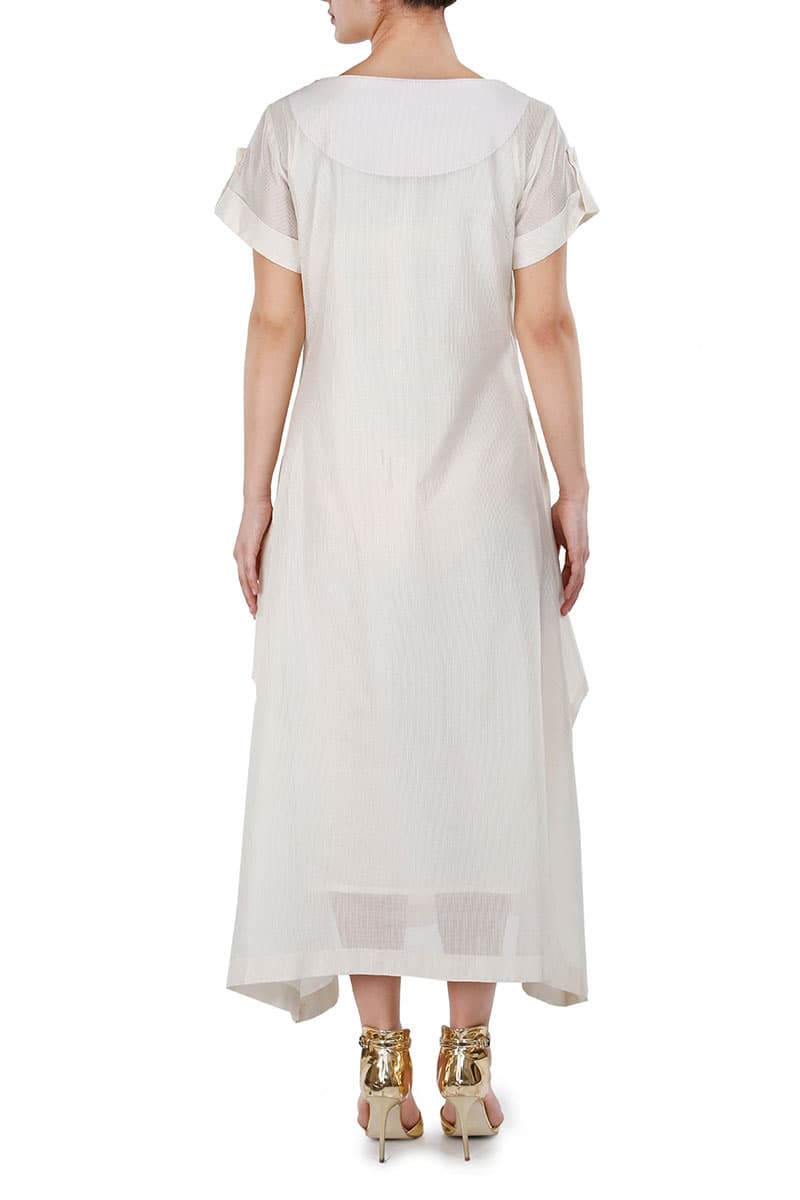 Floral Applique Kurta - samantchauhan