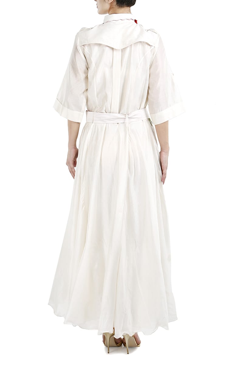 Front - Tie Shirt style Dress - samantchauhan