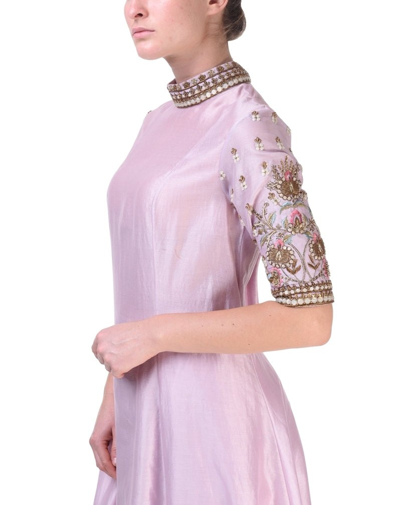 High - Collared Kurta & Dupatta - samantchauhan
