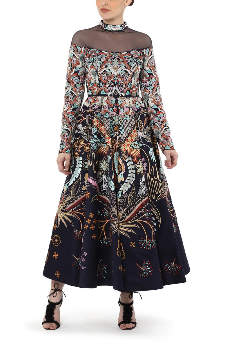 High neck gown - samantchauhan