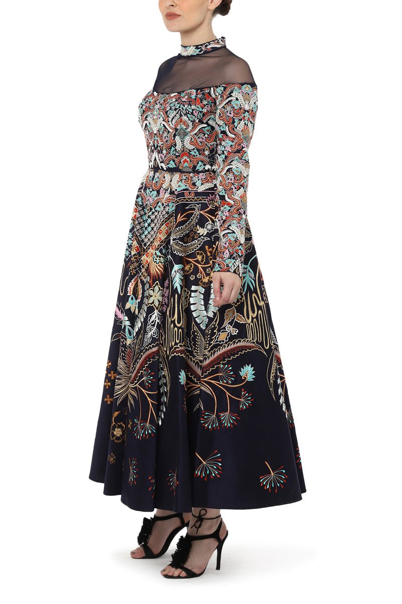 High neck gown - samantchauhan