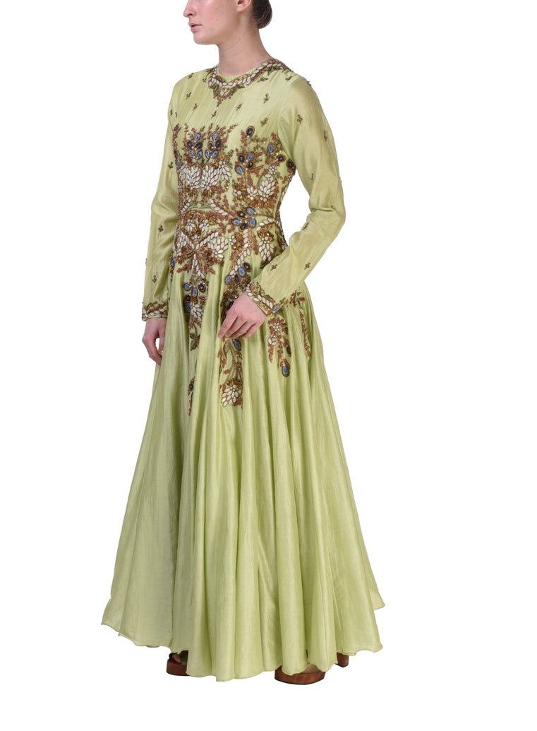 Kalidar drress & Scallop Dupatta - samantchauhan