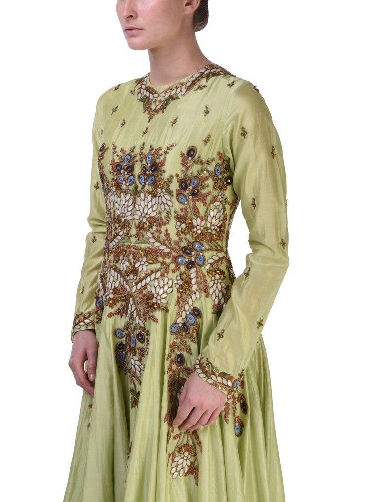 Kalidar drress & Scallop Dupatta - samantchauhan