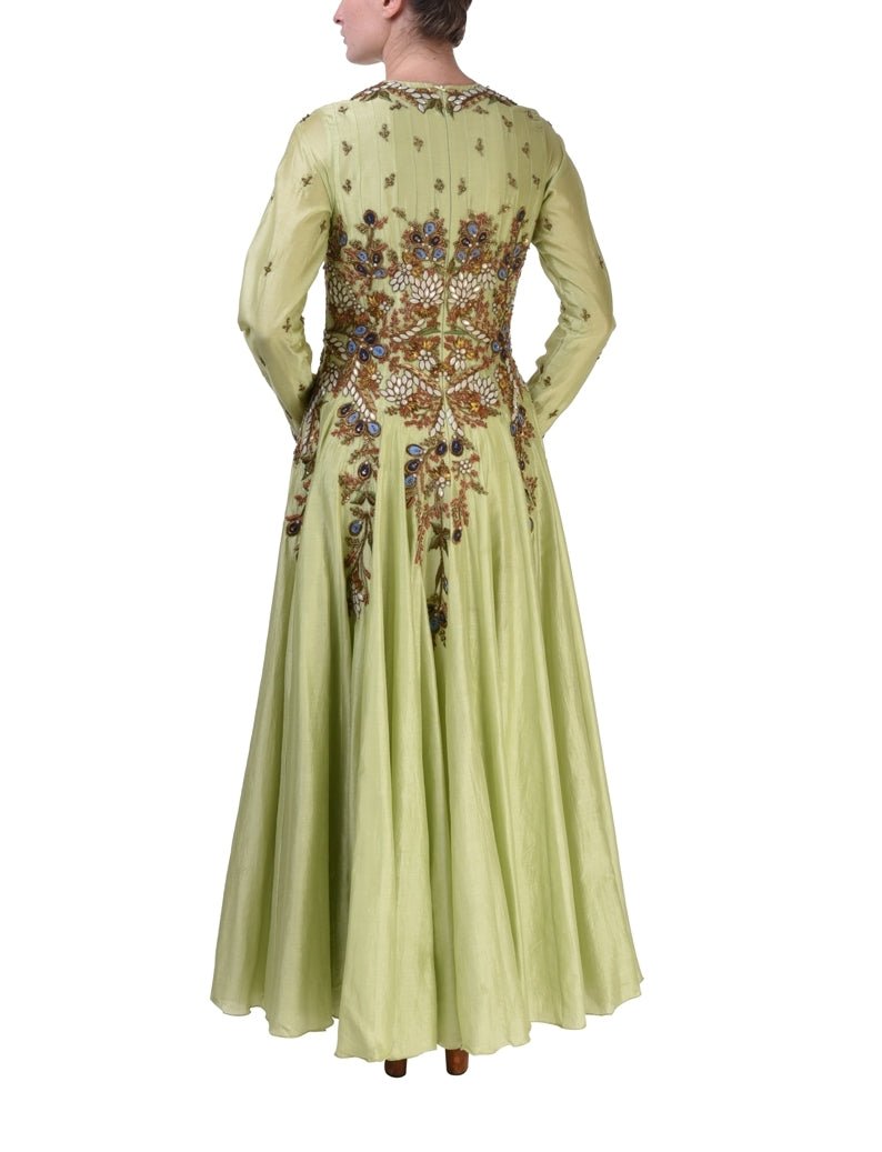 Kalidar drress & Scallop Dupatta - samantchauhan