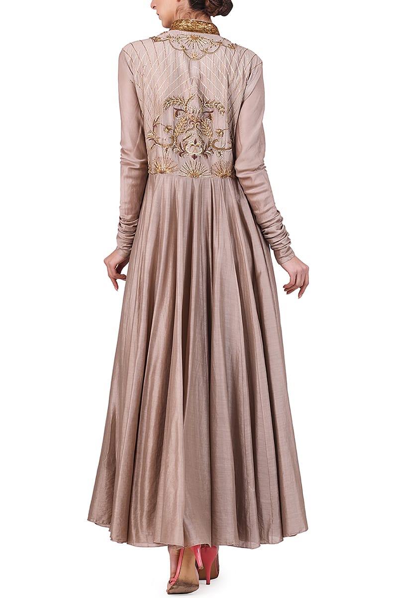 Kalidar Embroidered Kurta - samantchauhan