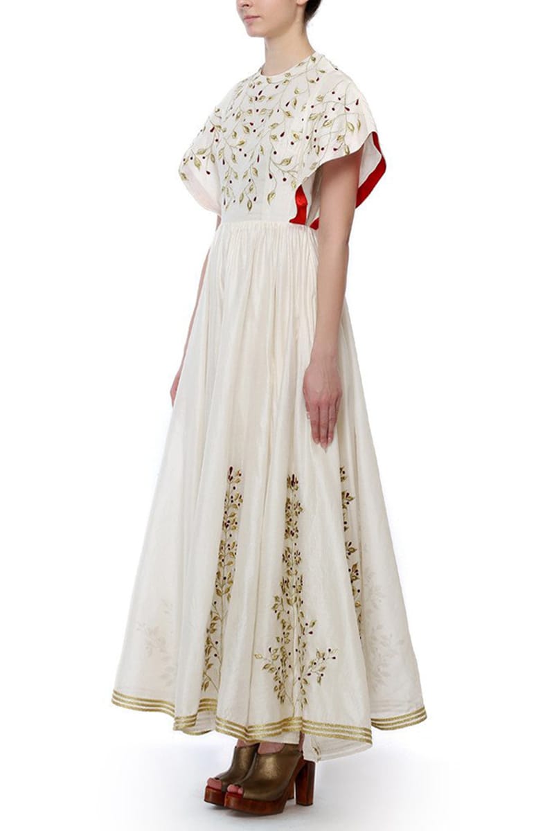 Kimono Sleeved Dress - samantchauhan